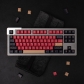 Old Samurai Red / Blue GMK 104+26 Full PBT Dye Sublimation Keycaps for Cherry MX Mechanical Gaming Keyboard 68 87 104